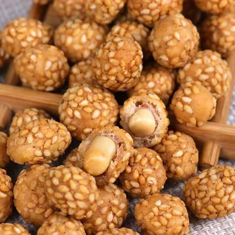 【抢50包】山药芝麻脆皮花生咸香多味小吃休闲零食独立小包装13包