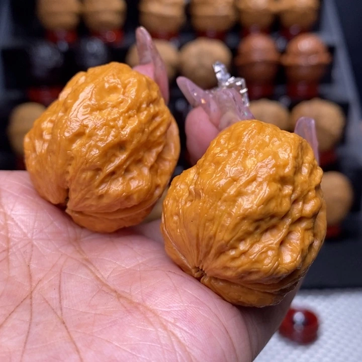 文玩核桃把件龙脊妖蝉43号