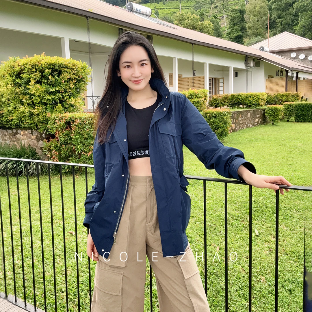 4NWT181【贵姐NICOLE】城市户外系列之进口防水CityWalk户外外套