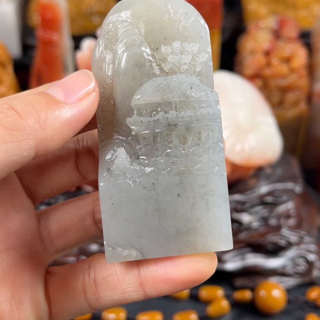 寿山石寿山坑头晶