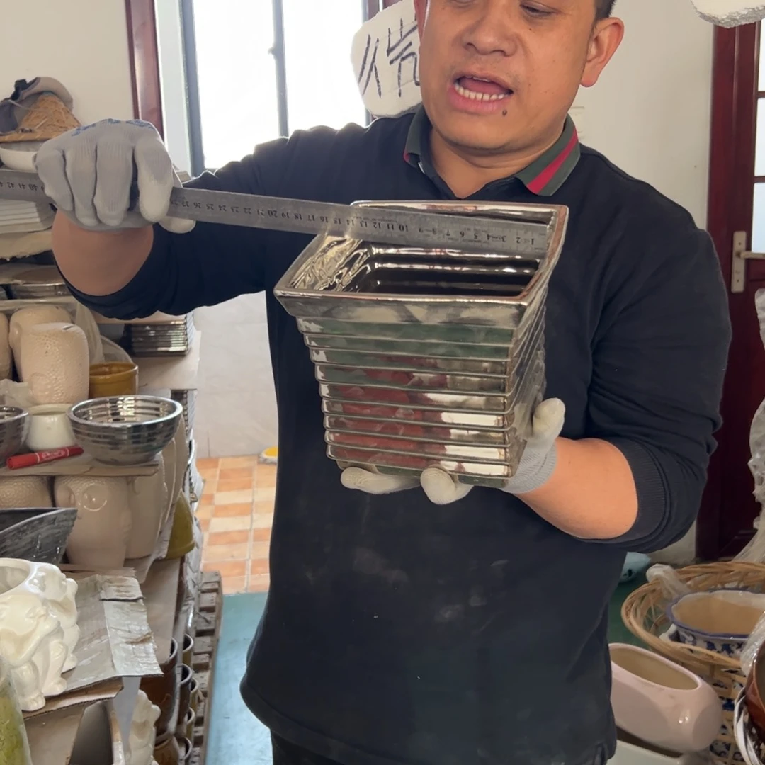 摆件145 号高中低温陶瓷工艺瓶（部分微瑕）