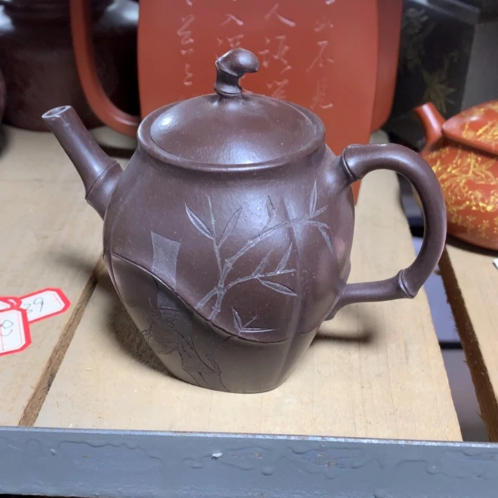 紫砂茶壶原矿手工67