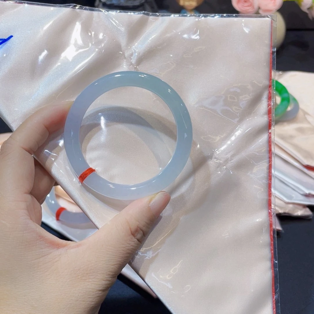 未镶嵌手镯翡翠翡翠手镯53圈
