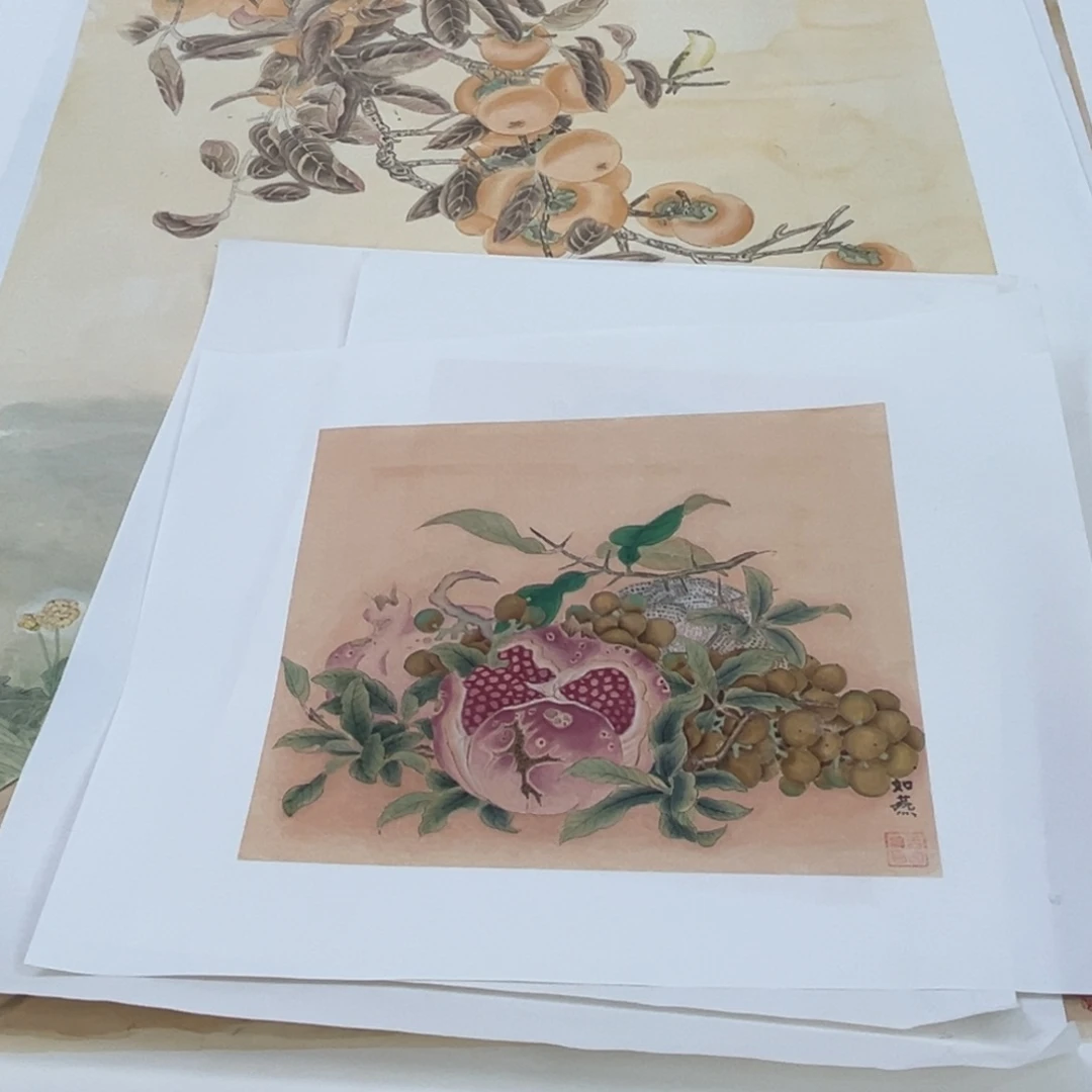 国画小*点绘画绘画绘画