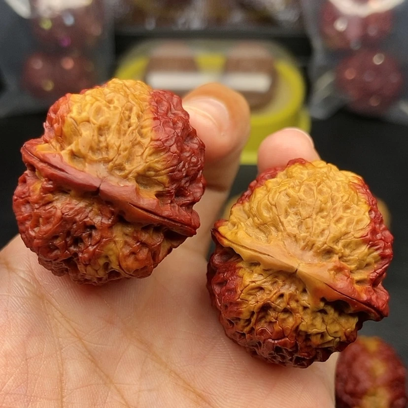 【闪购商品】把件文玩核桃38尺铁绣球