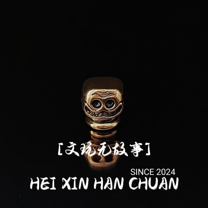 升级版亮金色平头哥三通一个配饰尺寸10*11mm配饰