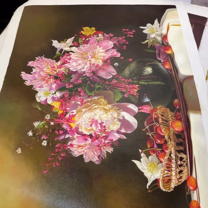 馨***轩油画油画作品入选70.100