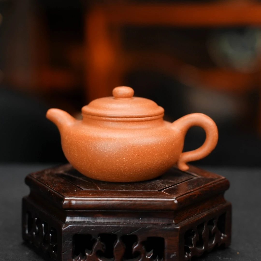 JTT54【范家壶庄】范家壶庄 仿古 玉成段 180cc 紫砂壶 青墨