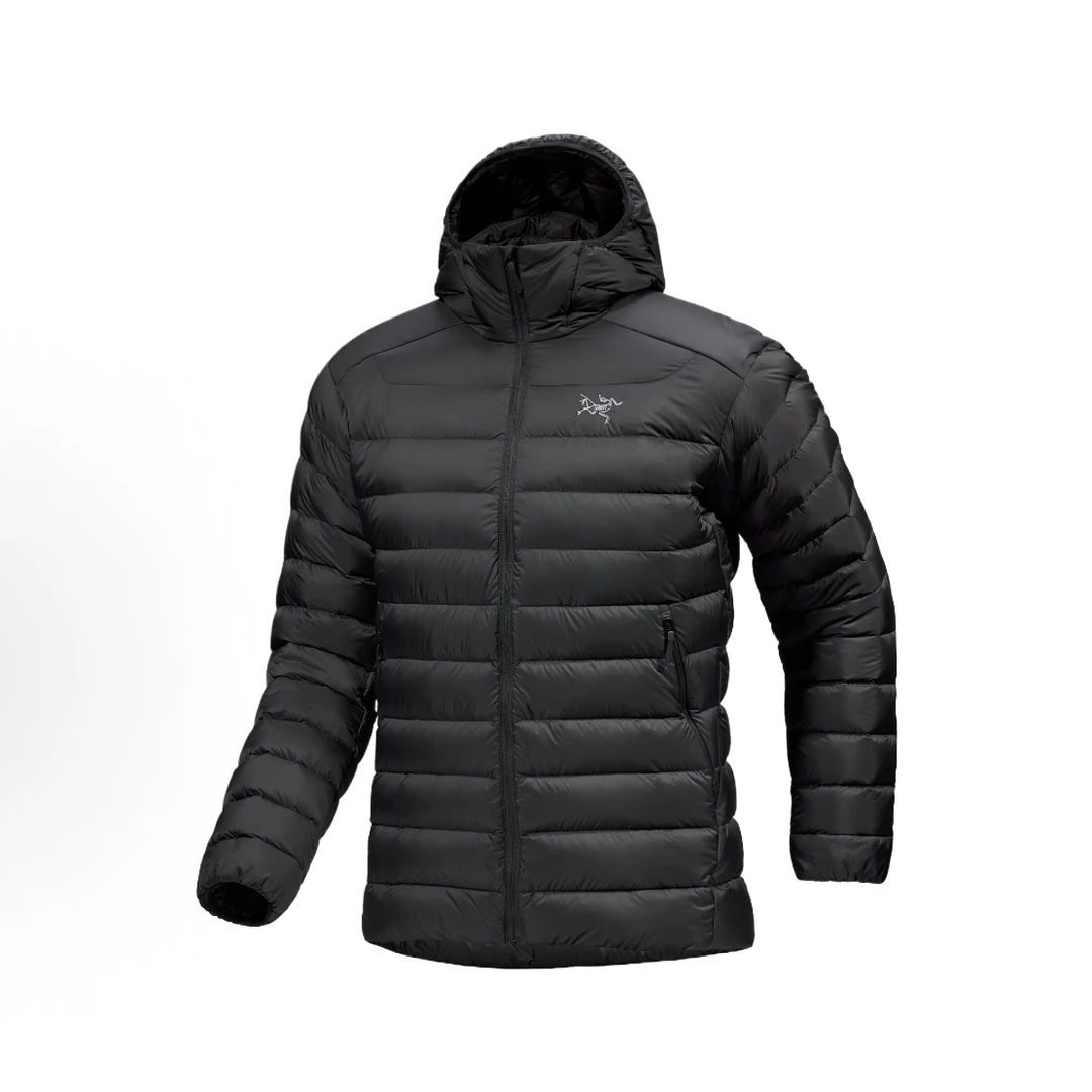 Arcteryx始祖鸟Cerium 850蓬鹅绒logo刺绣防风保暖舒适排骨羽绒服