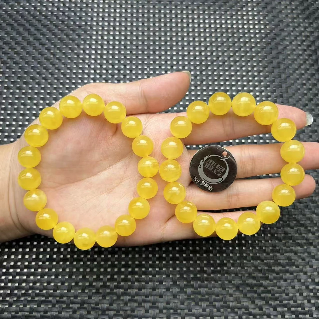 翡昱-SH23-13248-蜜蜡手串/约10+/约16颗/-多样性发其一C