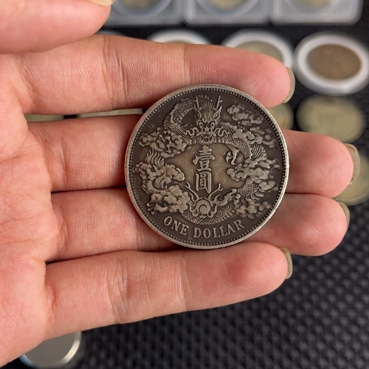 金属大头龙洋船洋工艺品