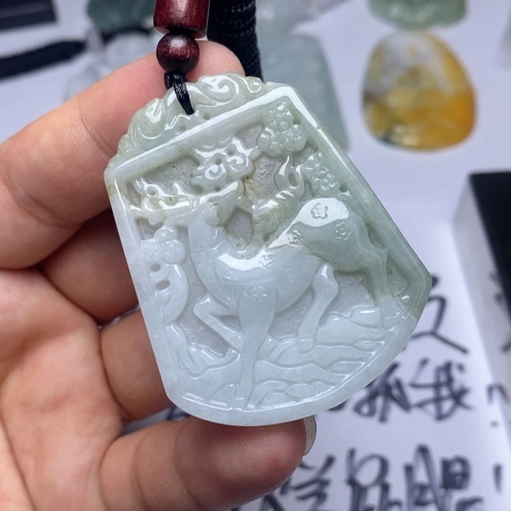 颈饰未镶嵌翡翠翡翠