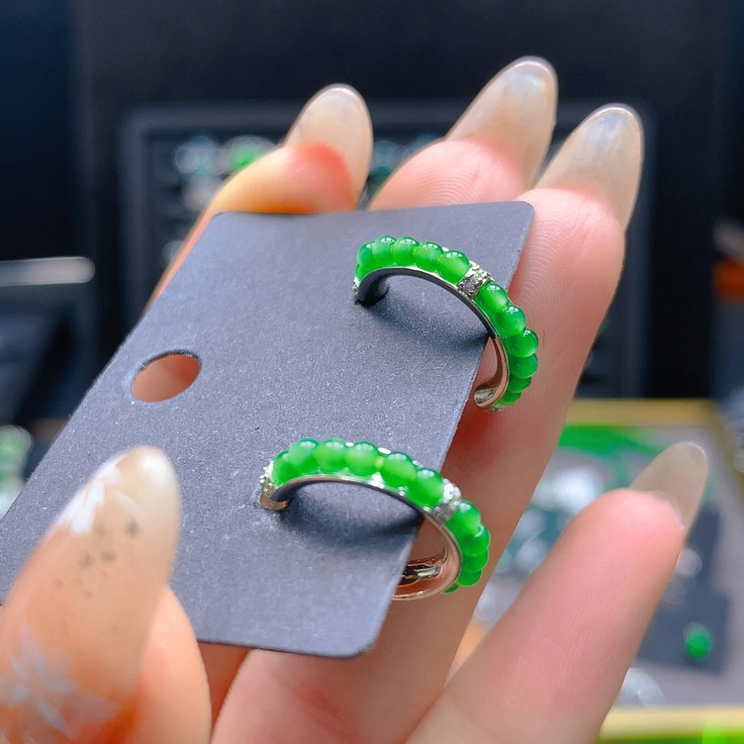 未镶嵌戒指翡翠天然翡翠