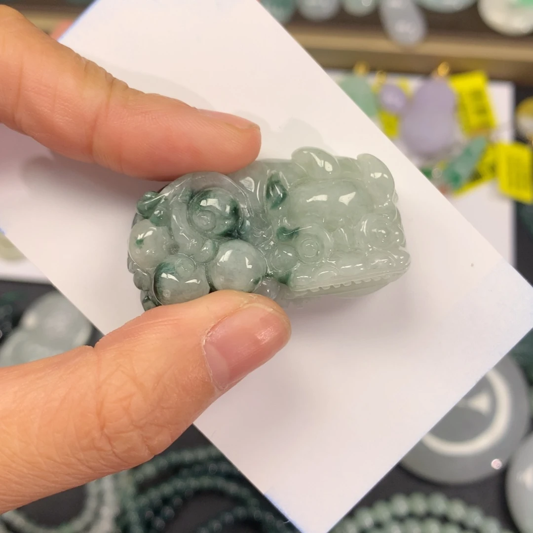 翡翠裸石纯天然a货翡翠