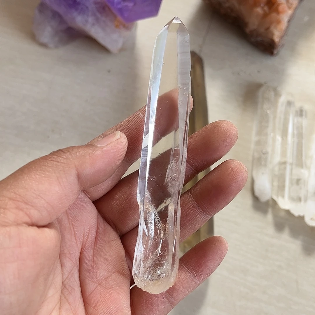 天然水晶原石未镶嵌水晶C****铁