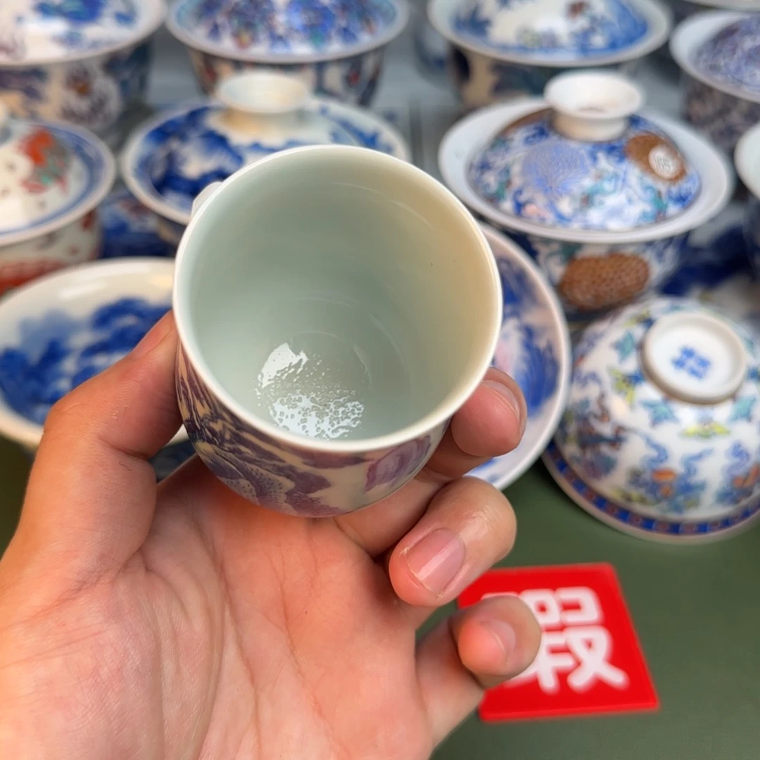 彦祖纯手工手绘茶具145
