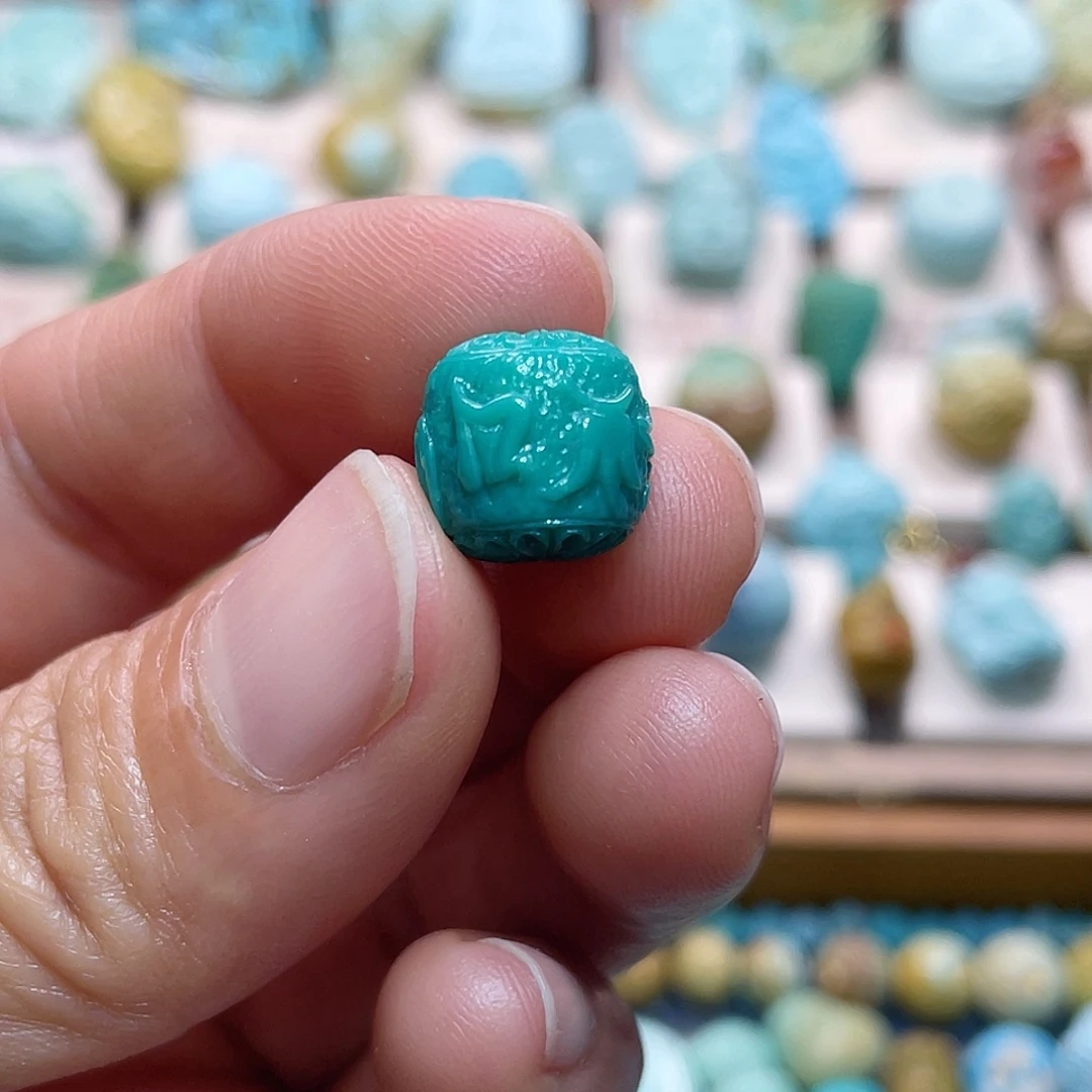 绿松石未镶嵌配饰