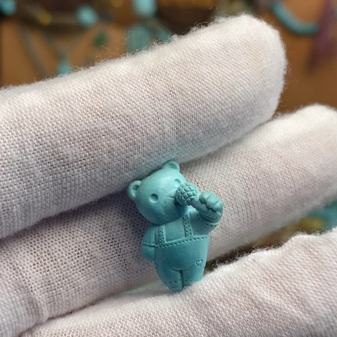 绿松石未镶嵌配饰