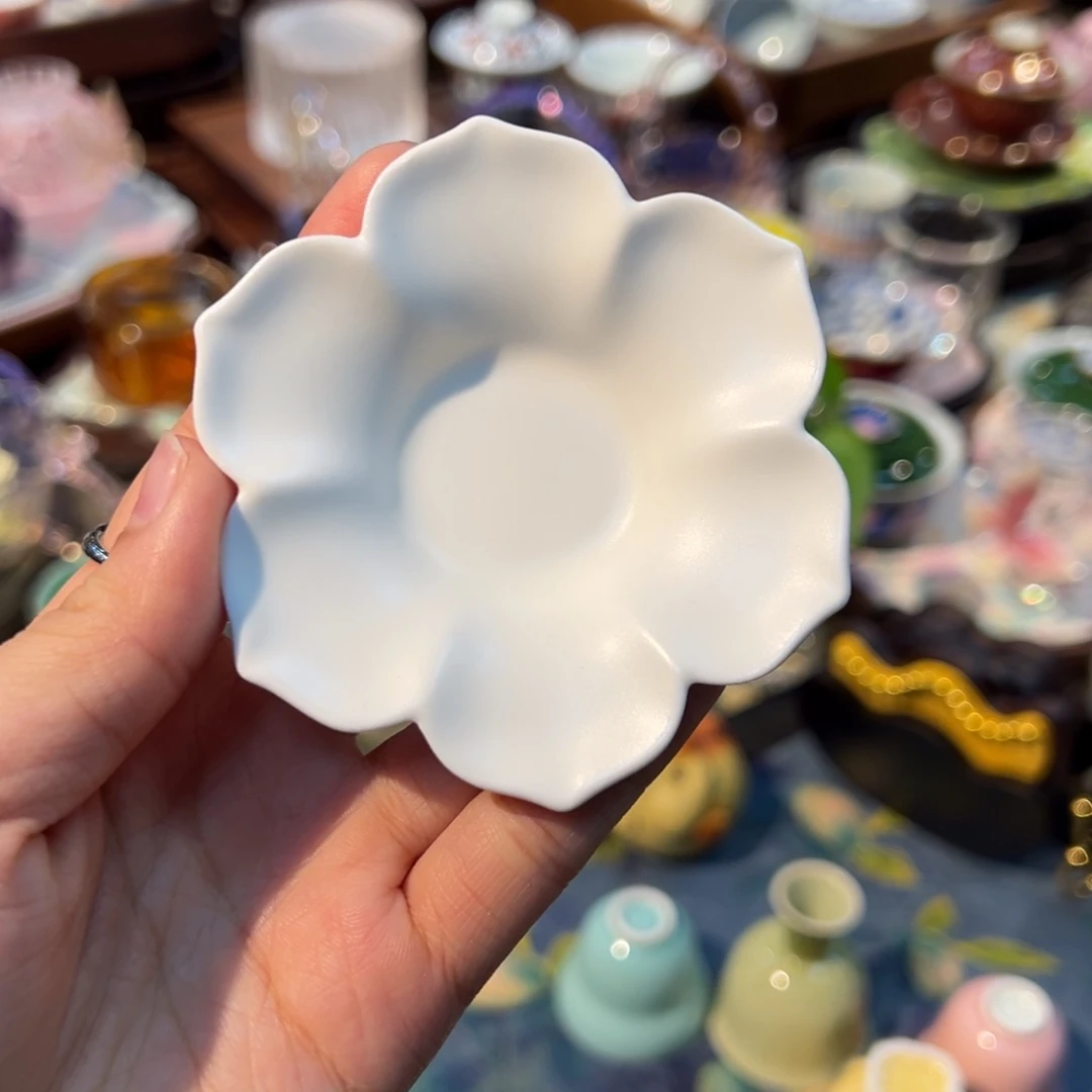 摆件特价陶瓷闻香杯杯垫