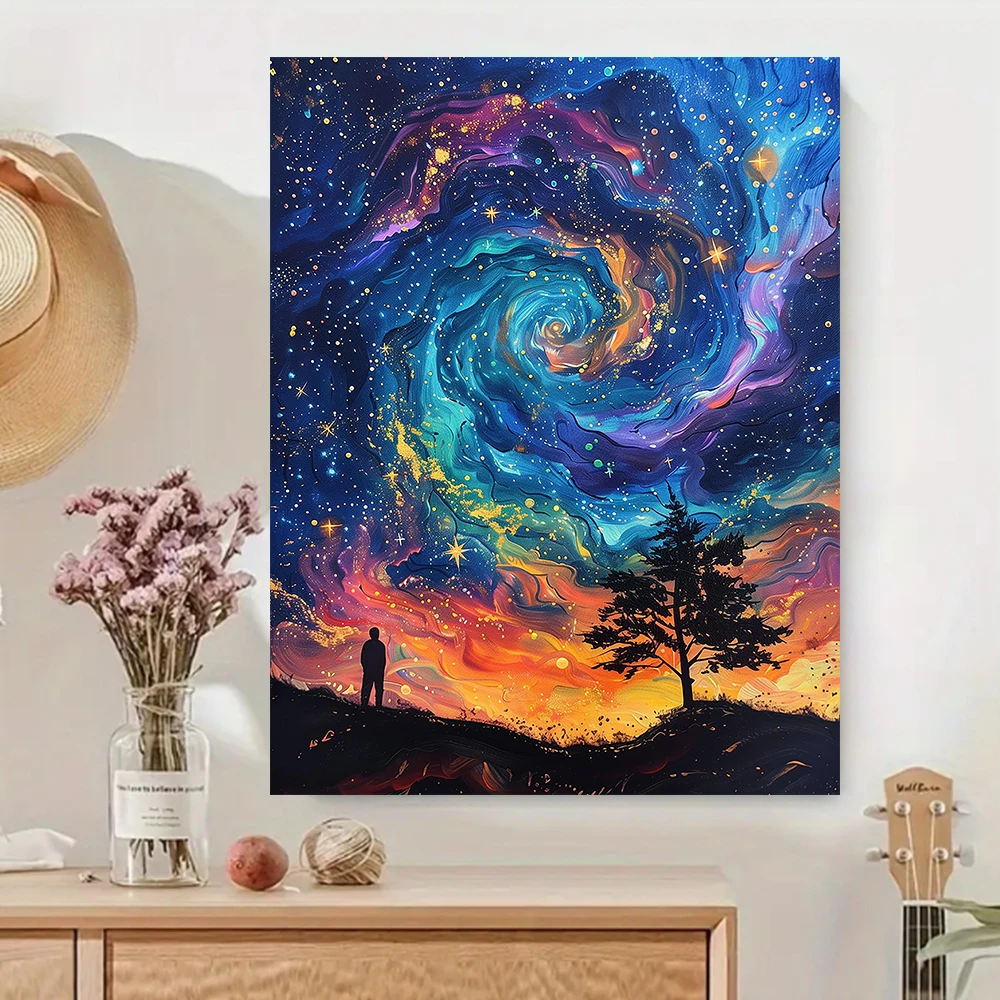 DIY数字油画傍晚风景系列60CM*75CM