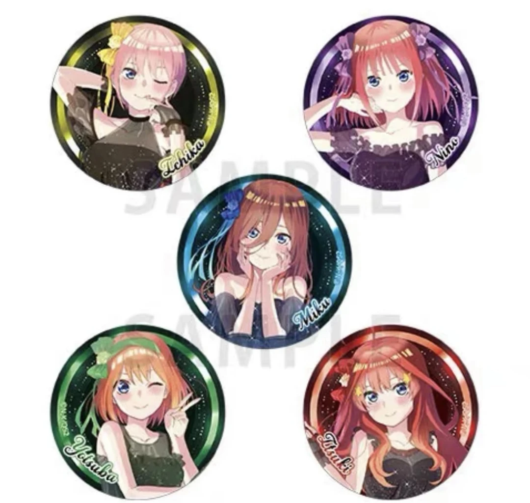 【五等分的花嫁】幻想的光辉 atre联动吧唧徽章