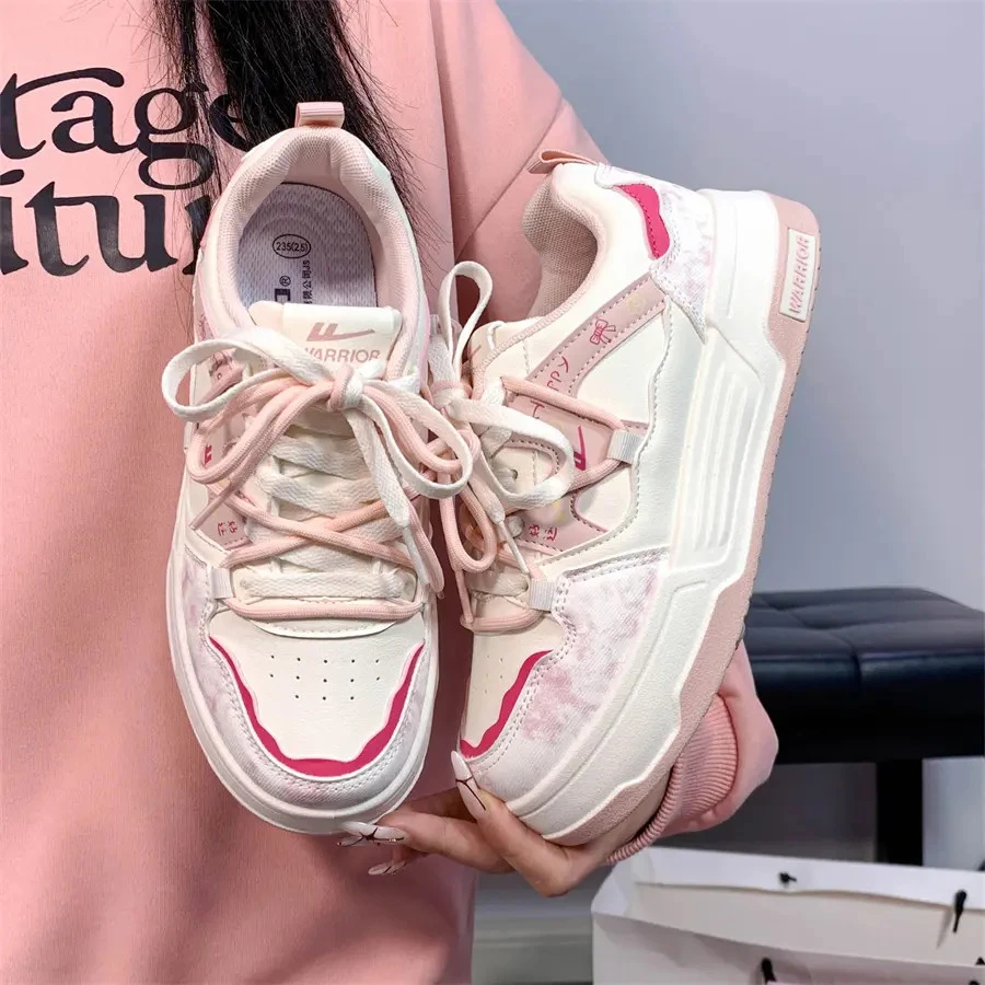 回力厚底小白鞋女2025新款学生轻便通勤休闲鞋复古韩版板鞋女爆款