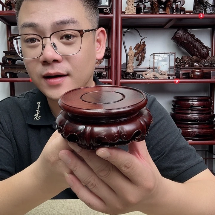 微凹黄檀工艺品底座