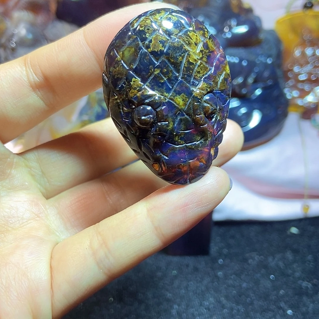 未镶嵌颈饰琥珀缅甸天然琥珀吊坠