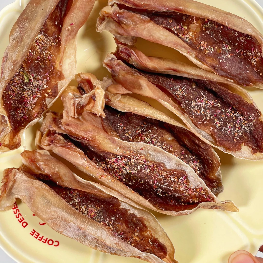 宠物狗狗零食磨牙棒兔耳朵裹鸭肉幼犬洁齿泰迪小狗训练奖励