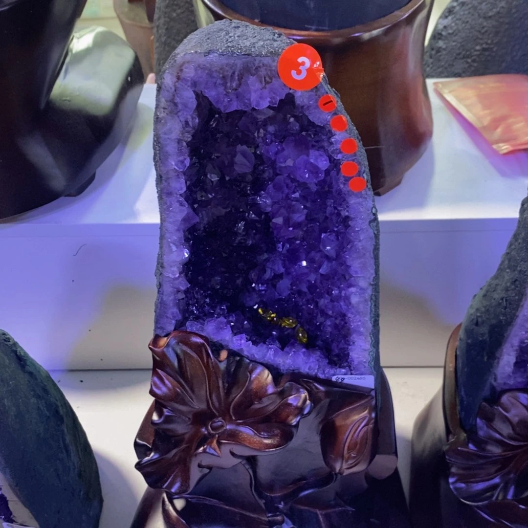 未镶嵌大型摆件（非配饰）紫晶