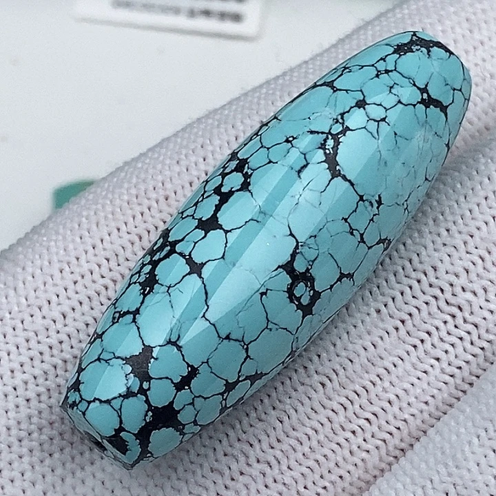 绿松石未镶嵌天珠