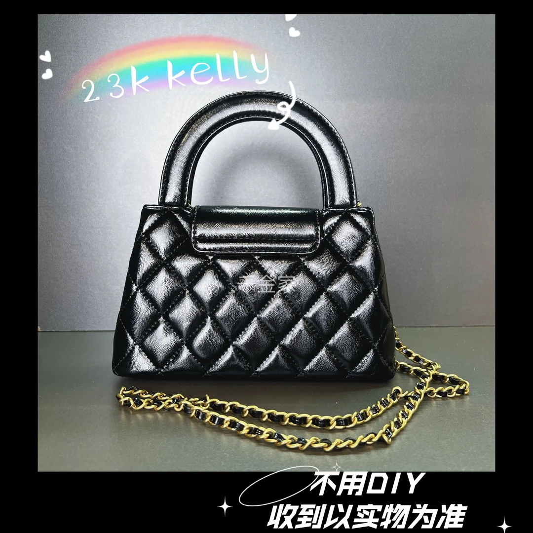 【千金家】23k kelly手拎斜挎包（年后发货）