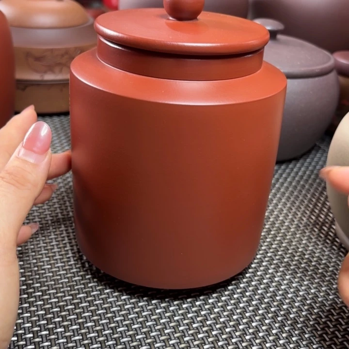 紫砂茶叶罐中高端紫砂茶叶罐
