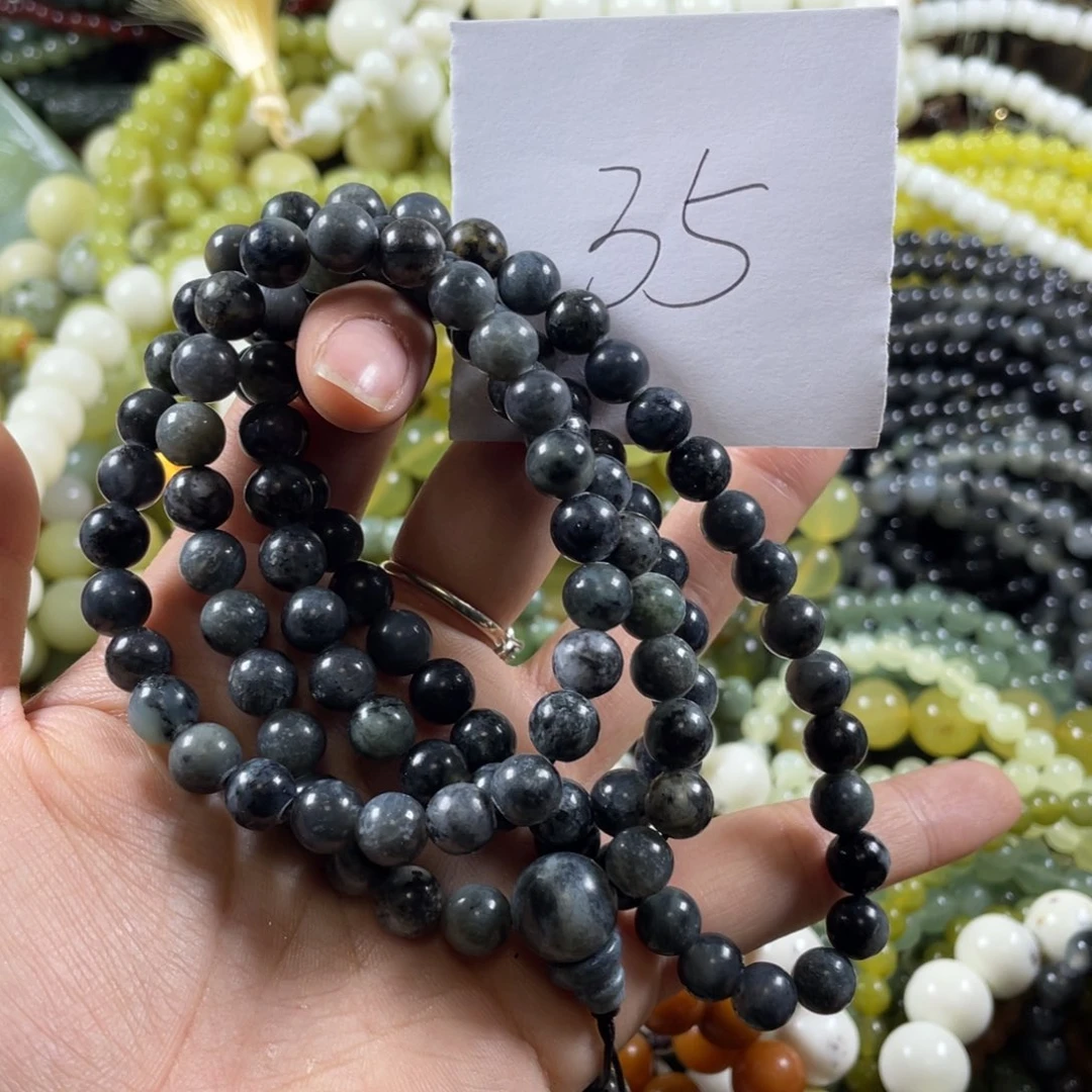 蛇纹石玉未镶嵌手串