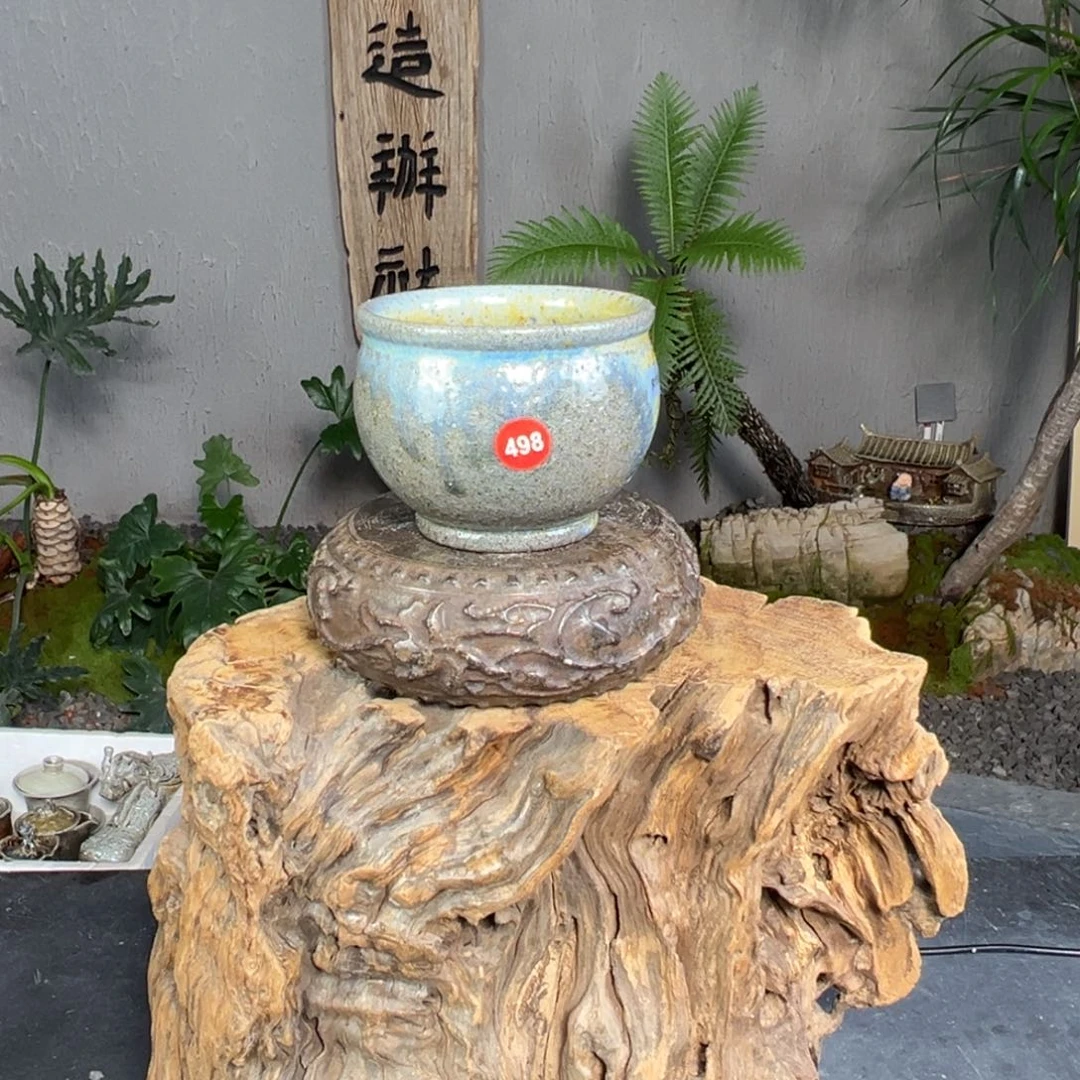 杯498柴烧紫砂芝麻段