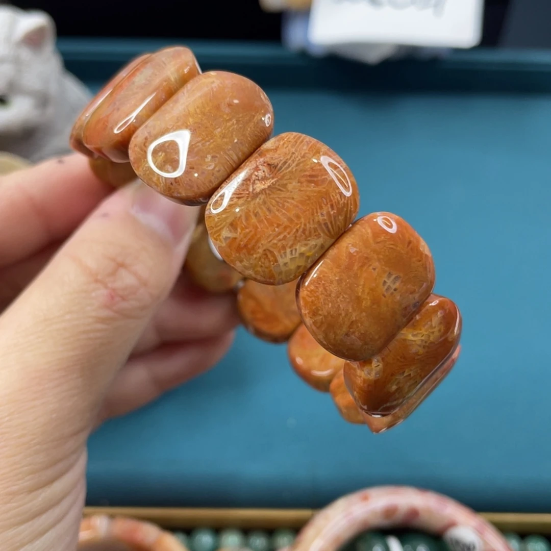 未镶嵌手镯硅化玉