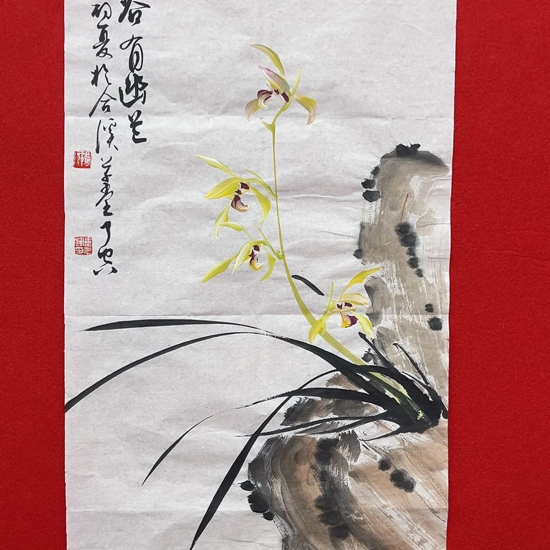 国画绘画作品多次参加