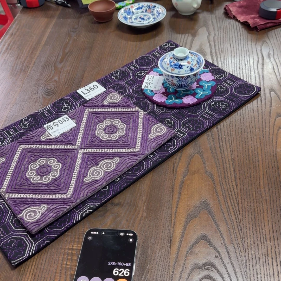 刺绣46号链接一套搭配三张