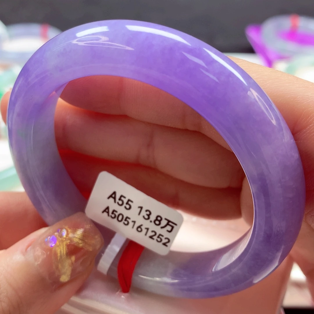 翡翠手镯未镶嵌33号正圈85