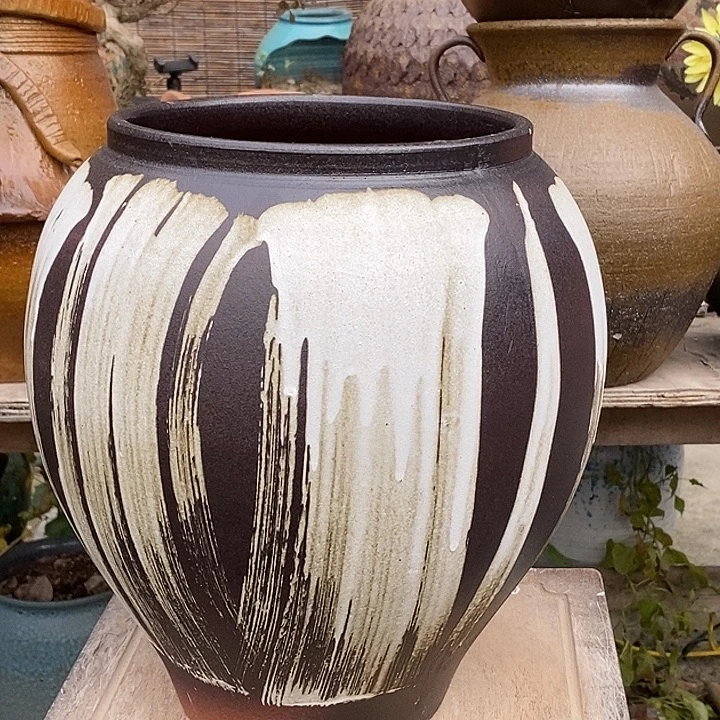 花盆紫砂口20高度30复古