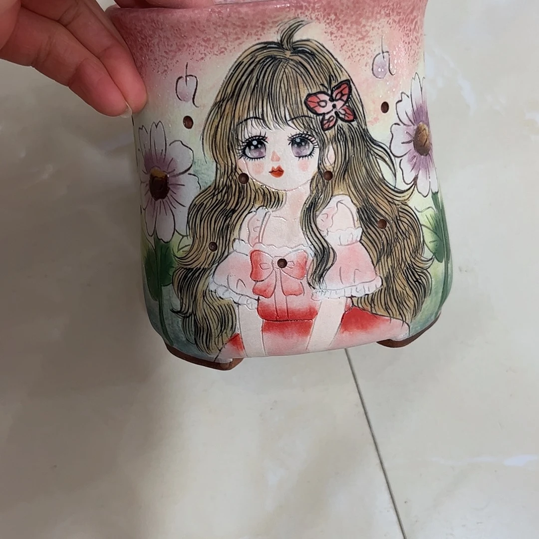 景德镇炫彩手绘口11.5