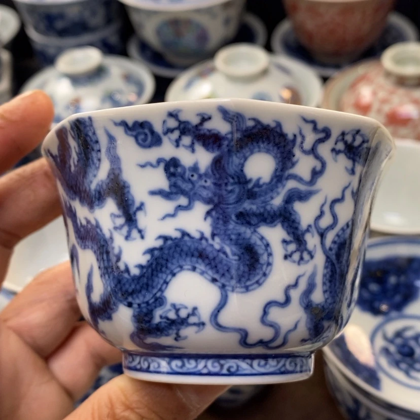 【闪购商品】景德镇青花主人杯