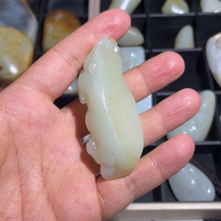 和田玉未镶嵌吊坠(不含链)@*存