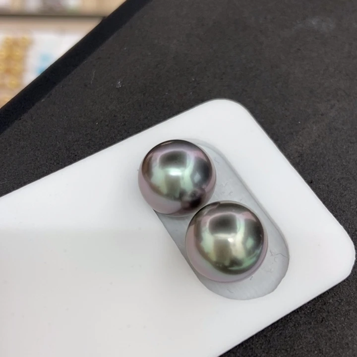 海水珍珠裸珠大溪地10-11