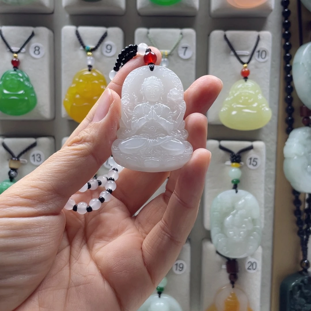 和田玉（糖玉）未镶嵌颈饰