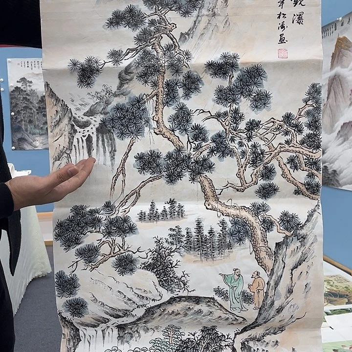 国画纯手绘国画作品