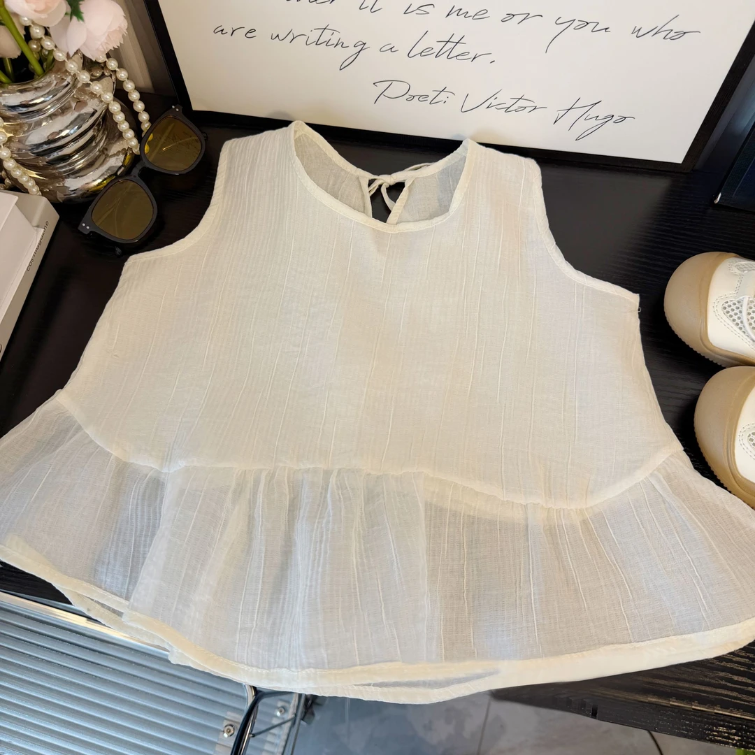 2025夏季韩系百搭公主风上衣