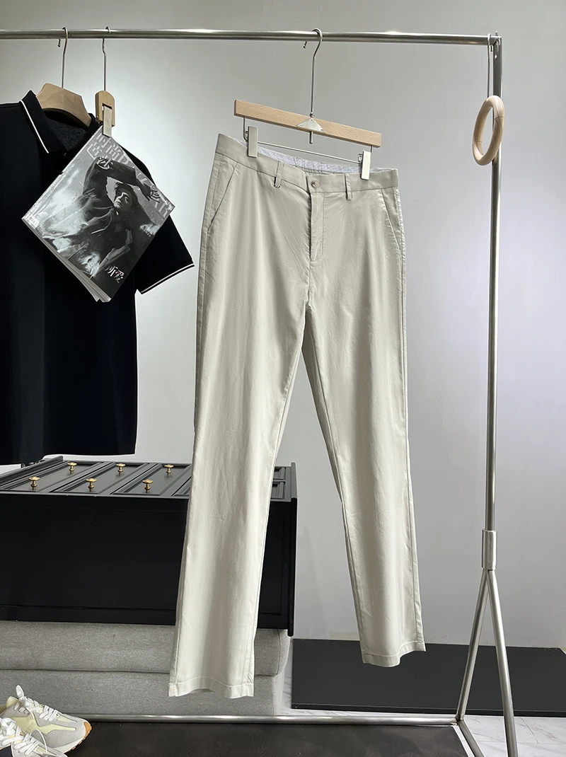 特！余D！莫代尔/棉/锦纶 柔弹耐磨 轻薄弹力夏季休闲裤 C18 H5507