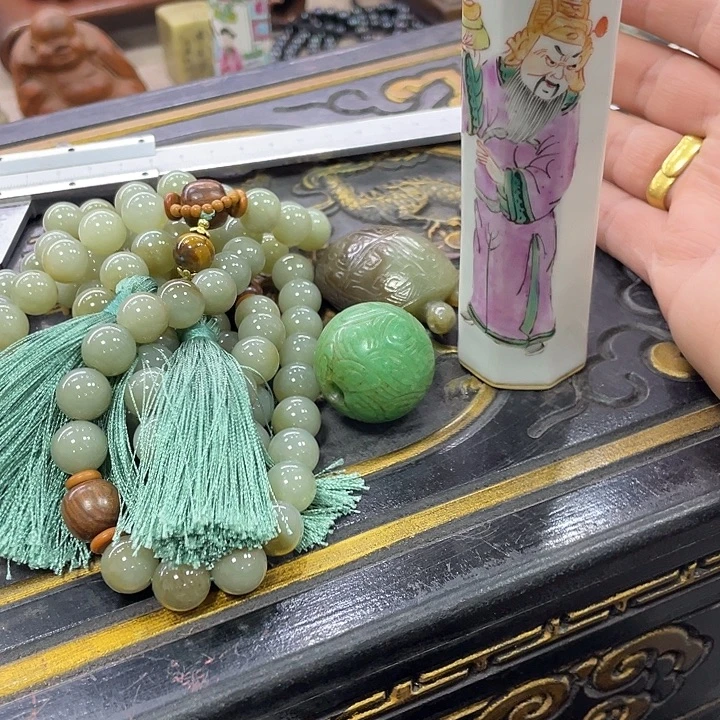 朝***店瓷片精美雕刻精美