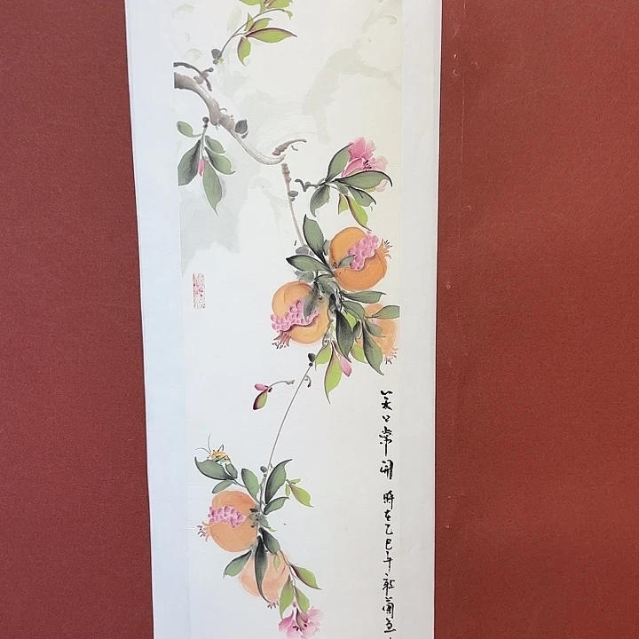 国画听兰老师花鸟